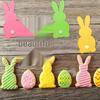 Easter Bunny Felt Cutlery Holder - Fork and Spoon Bag Table Decoration