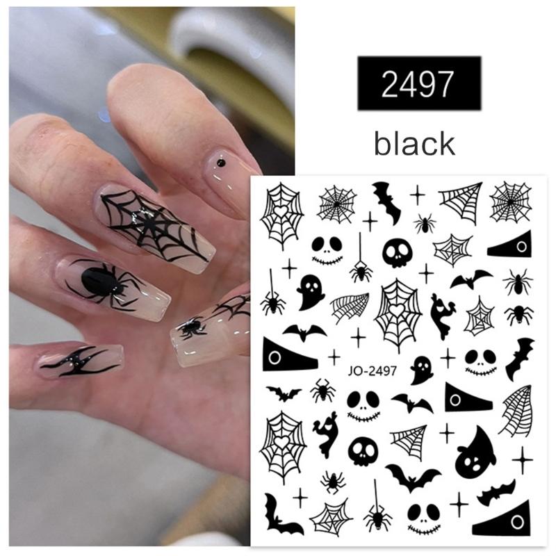 Intricate Nail Stickers Versatile Effortless Application and Removal Catering To Nail Enthusiasts and Trendsetters