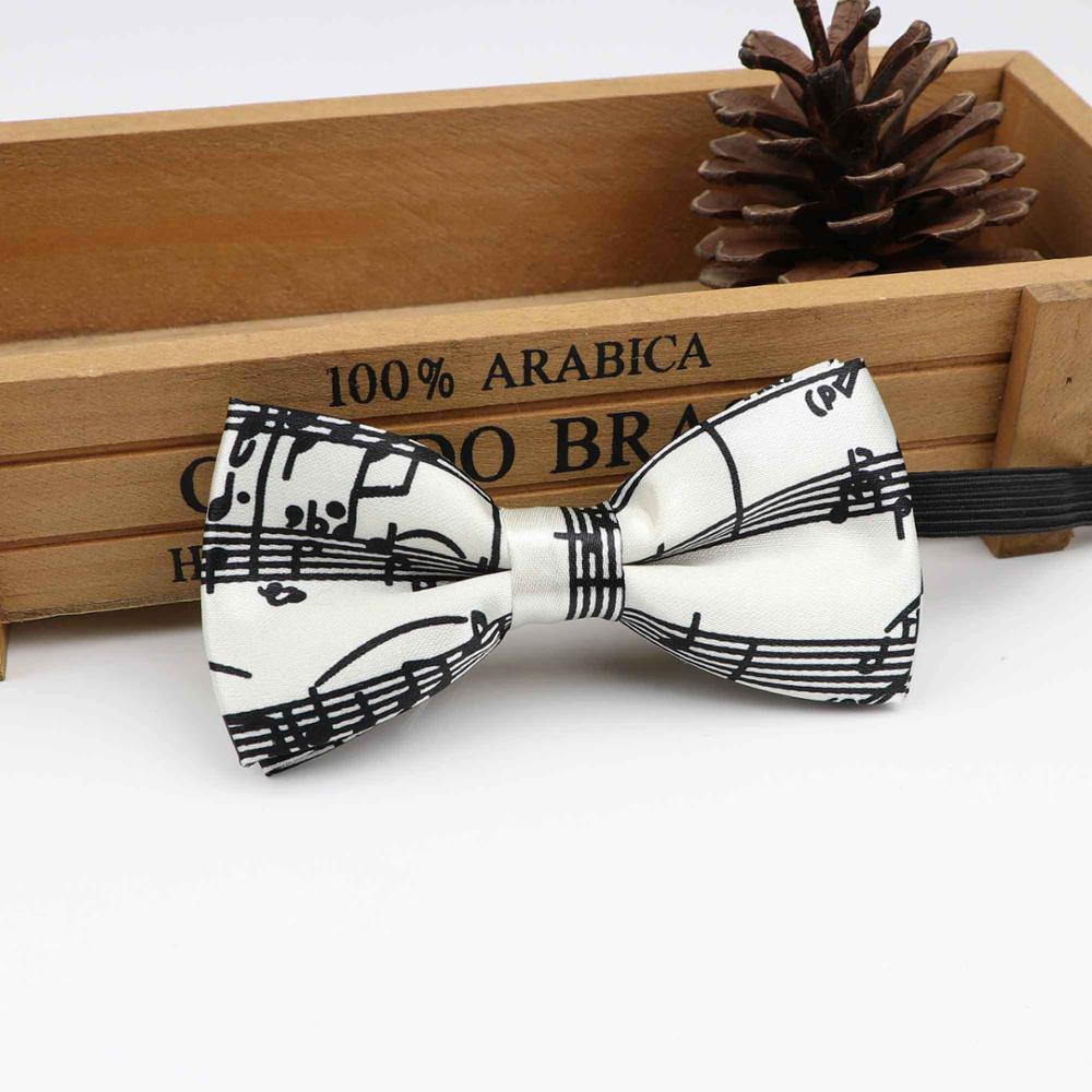 Kids Music Bow Tie Character Moustache Bowtie Children Camouflag Necktie Baby Polyester Butterfly Festival Striped Ties