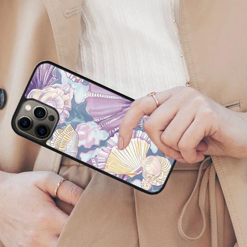 Sea Shells Magnetic Phone Case For APPLE iPhone 17 Air 16 14 13 12 Pro Max 15 Plus Wireless Charge With MagSafe Cover