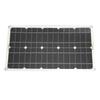 100w Solar Panel Portable Flexible Monocrystalline Silicon Solar Charger Kit for Car Boat Marine Camping