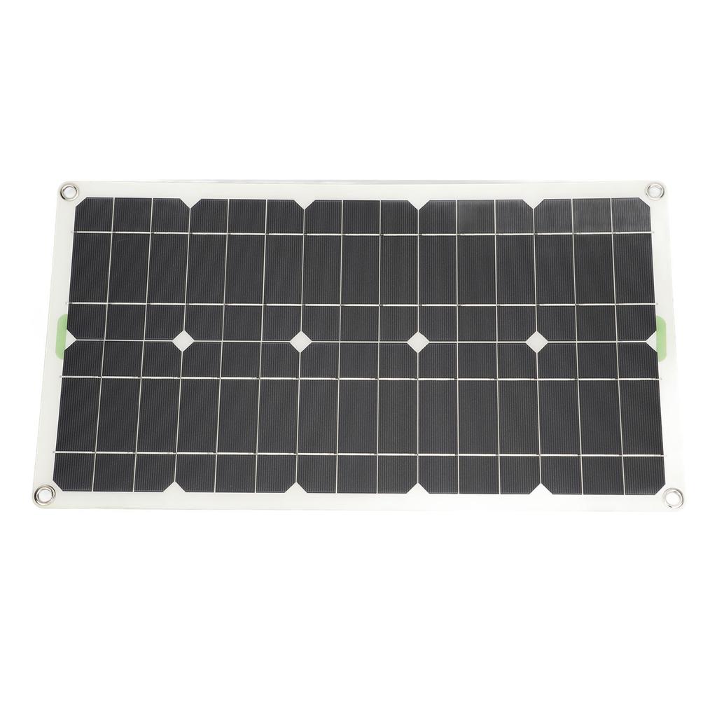 100w Solar Panel Portable Flexible Monocrystalline Silicon Solar Charger Kit for Car Boat Marine Camping