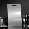 Titanium Cutting Boards for Kitchen Stainless Board Thickened Double Sided Food Grade Portable Fruits Vegetables Bread Cutting Board