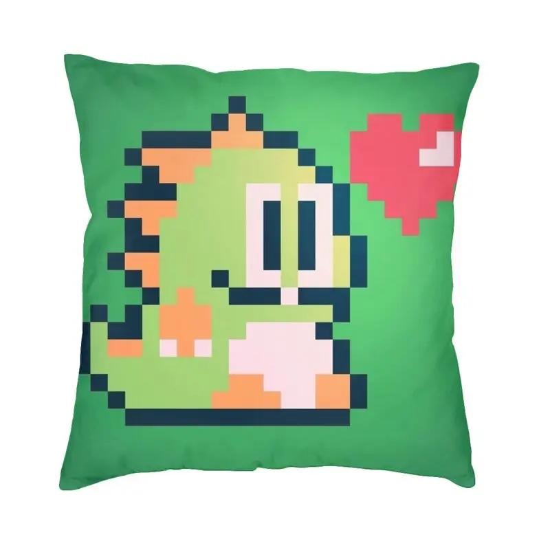 Puzzle Game Bubbles Bobble Cushion Covers Soft Velvet Nordic Throw Pillow Case Home Decoration