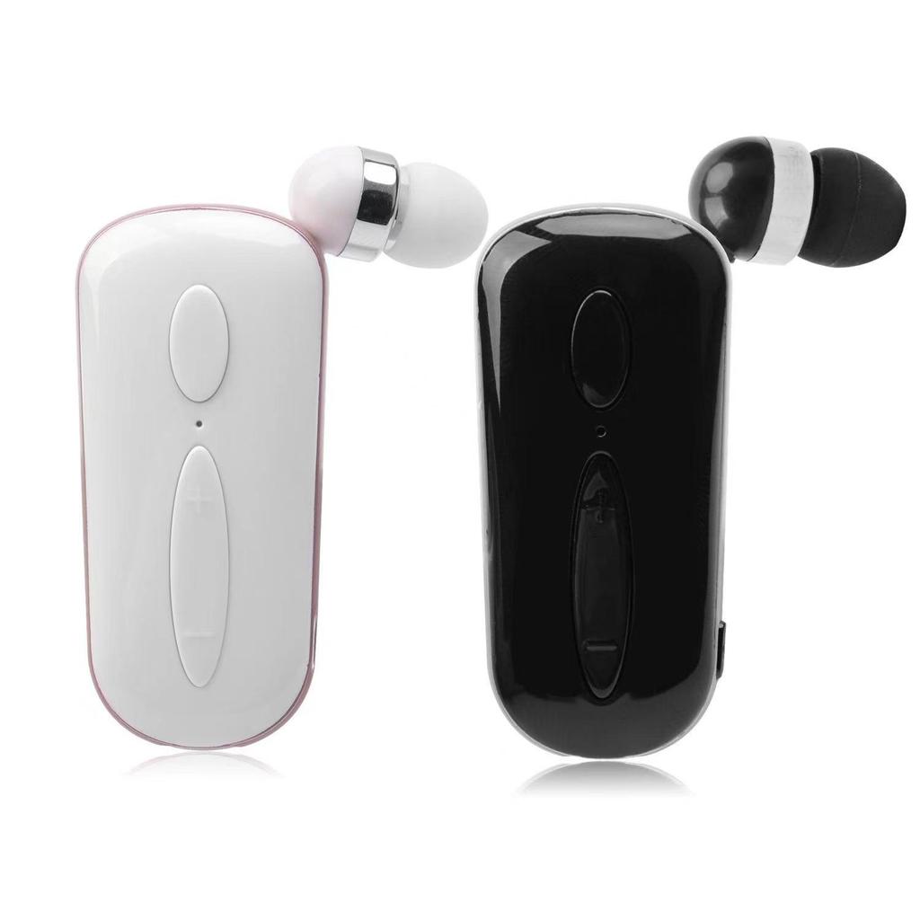Model K36 Bluetooth Business Sports Headset with Retractable Cord and Call Vibration Alerts