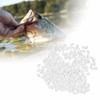 200PCS Oval Shape Fishing Bait Stopper Beads Transparent Bait Stopper Beads  Sea Fishing
