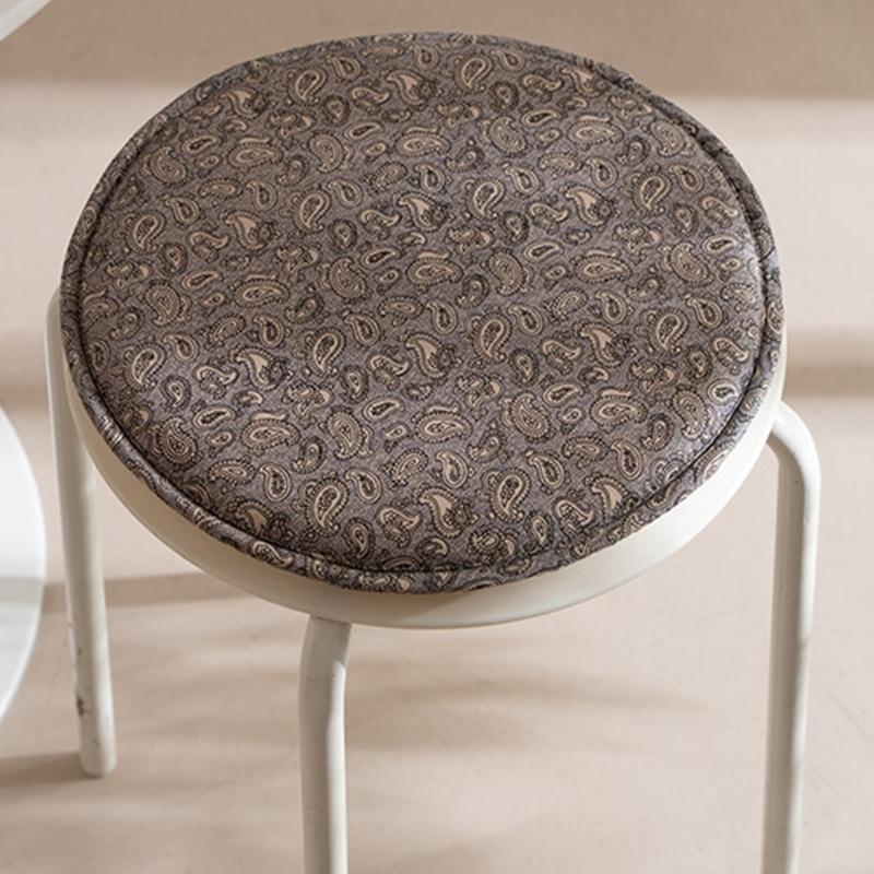 Soft 13Inch Round Seat Cushion Pad for Kitchen Dining Chairs with High Density Foam Filling