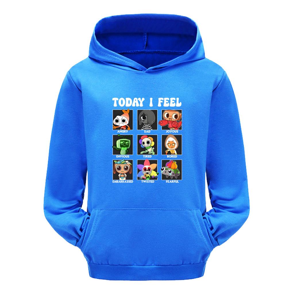 5405 Kinder Jungen Mädchen Dandy World Bedruckte Freizeit Kapuzenpullover mit langen Ärmeln
