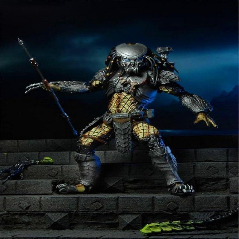 Predator Figur Neca Aliens Vs Predator Serie Alien Covenant Äldre Youngblood Predator Ormjägare Leksak Film Action Figur