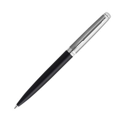 Official WATERMAN Metropolitan Essential Ballpoint Satin Black CT Premium Brand Officially Imported Pen, 2146589Z, Gift,