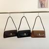 Minimalist Chic Loaf Bag Women PU Leather Crossbody Shoulder Small Size Style Zip