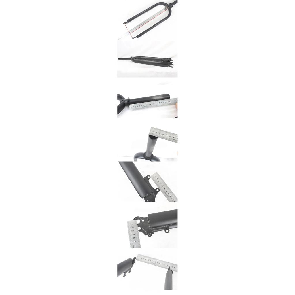 26/20 Inch Extra Wide Snow Bike Fork Off-Road Beach Bike Extra Wide Tyres Forks 26x4.0/20*4.2 High Carbon Steel Rigid Fork