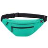 Reflective Waist Bag with Headphone Jack Zipper Closure Pockets Design Multi-purpose Style Belt Bag Running Accessory