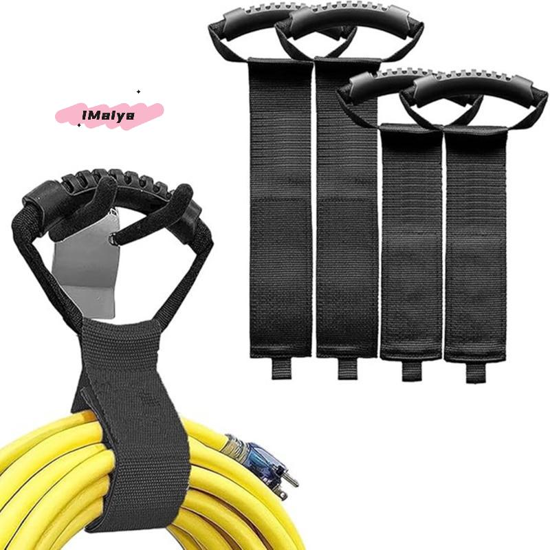 M-Heavy-Duty Storage Strap with Hook And Loop - Cord Carrying Hanger And Organizer with Handle for Pool Hoses Garden Hoses