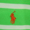 Polo by Ralph Lauren Border Pattern Short sleeve Polo shirt Kanoko fabric Men's Used