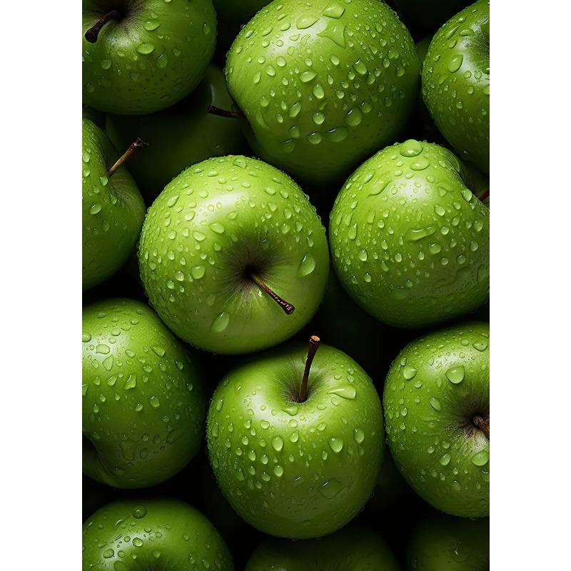 Food Fruit Series Orange Peppers Strawberry Apple Kiwi Art Poster Canvas Painting Wall Prints Picture for Kitchen Home Decor