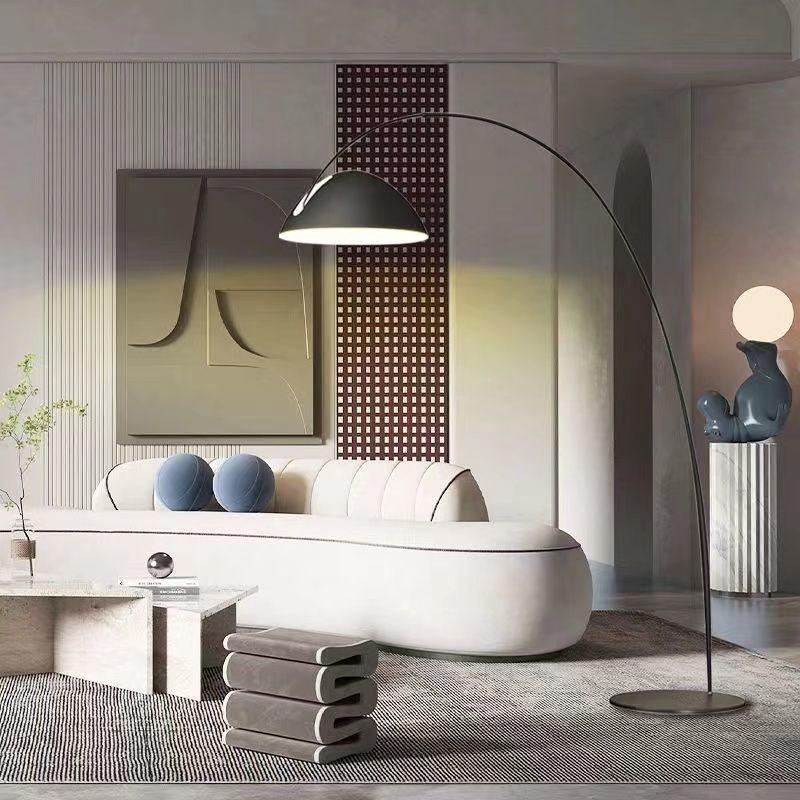 Nordic High-End Fishing Floor Lamp - Elegant Living Room, Bedroom, and Art Decor