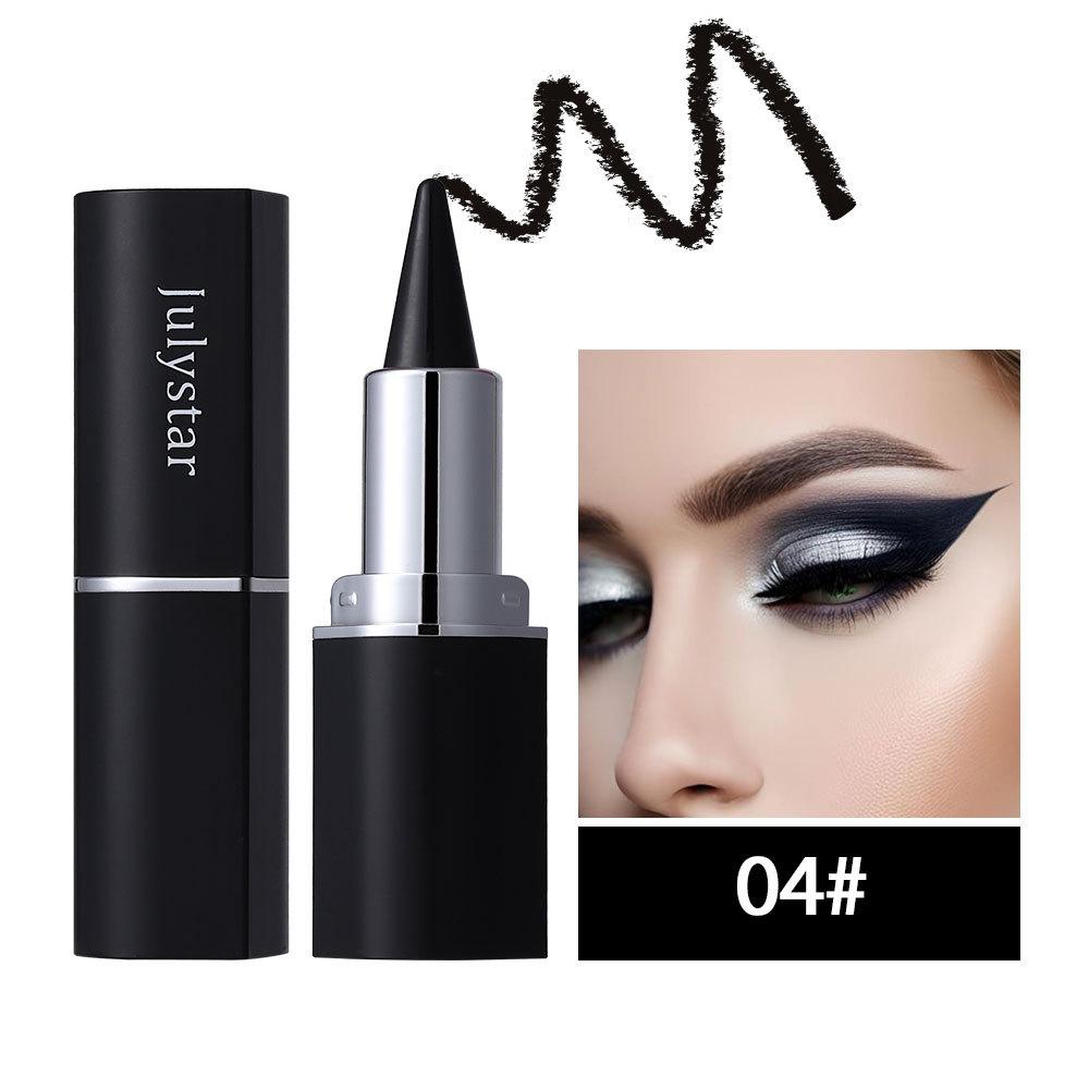 Specializes In 4-color Single-head Rich Cool Black Eyeliner Pen, Long-lasting and Easy-to-color Eyeliner.