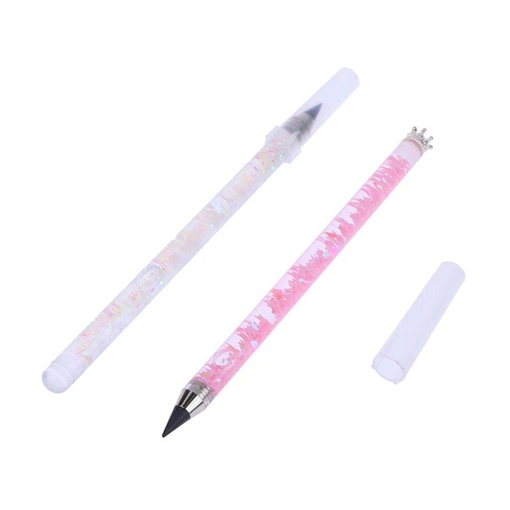 No Ink Unlimited Writing Pencil Art Sketch Eternal Pen Wind Flow Sand Pen  Painting Supplies