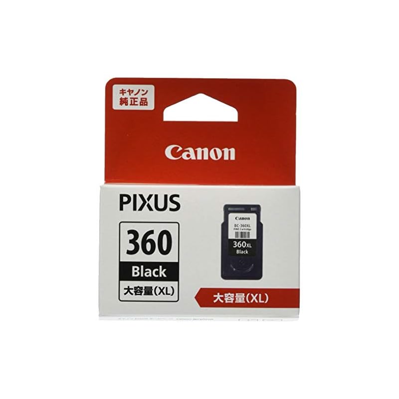 Canon Genuine Ink Cartridge BC-360XL Black High Capacity Type