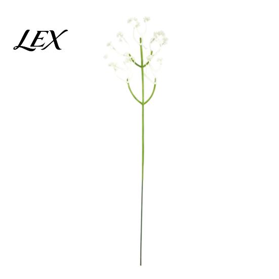 Fake Floral Bouquet for Wedding 10Pcs Artificial Baby Breath Flowers, Gypsophila Bouquet, Bendable Stems Realistic Plastic Vase Faux Party,
