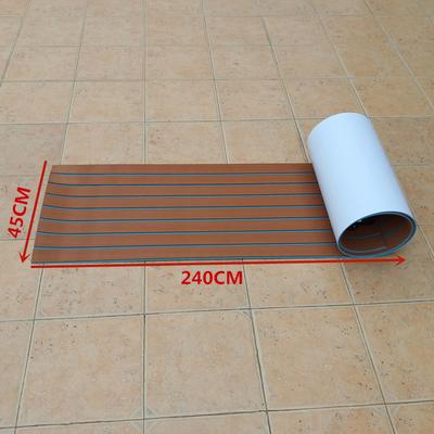 2400x1200x6mm Self Adhesive Teak Decking Eva Foam Marine Flooring