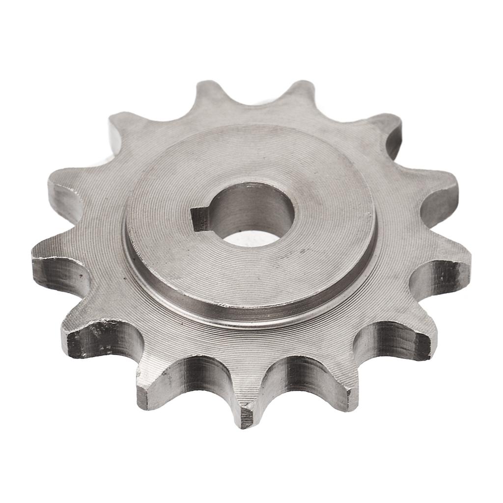 428 13T Sprocket Carbon Steel Engine Chain Sprocket for MY1016 MY1018 Geared Motor