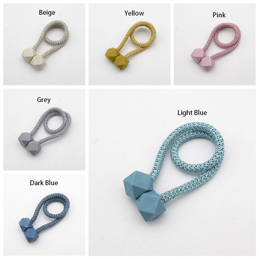 Thickened Curtain Holdback Rope Modern Magic Cube Curtain Tie  Curtain Accessories