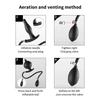 Outdoor Wearing Electric Shock Inflation Anal Plug Prostate Massage Deep Into The Anus G Point Stimulation Orgasm SM Sex Toy 18+ Insert Vibrating Egg