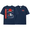 Japanese Style Car JDM Culture GTR R34 Racing T Shirts Men Back Print Street Wear Original Design Oversized 100% Cotton Tops Tee
