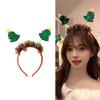 Verstellbares Weihnachts-Schneeflocken-Haarband Feiertagsparty Zusammenkünfte Kopfschmuck für Frauen und Mädchen