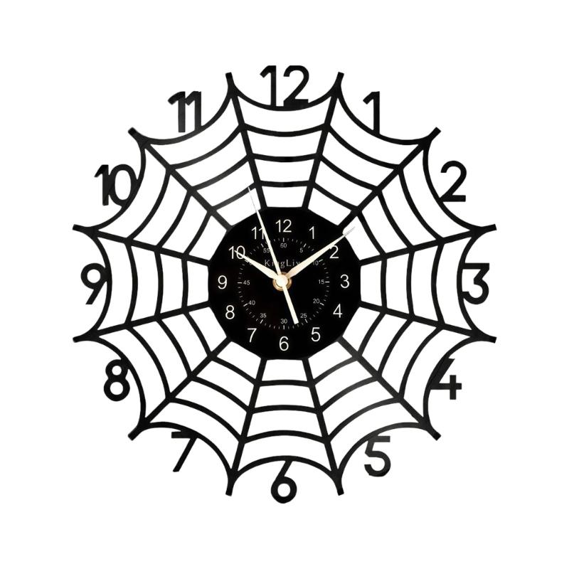 

Настенные часы Бесшумные Без тиканья Настенные часы Работающие от батареек Легко читаемые для декора дома/офиса/кухни/класса 1