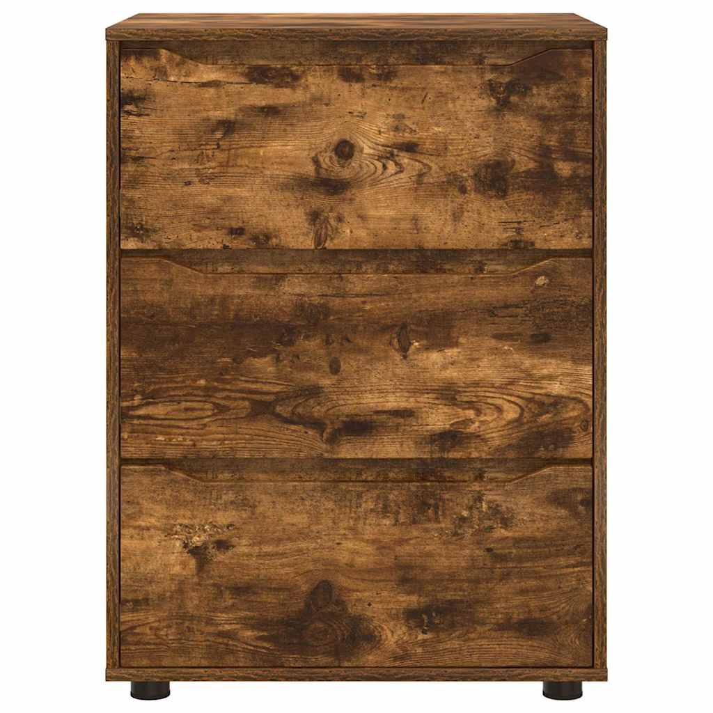 Storage Cabinet Smoked Oak 60 x 48 x 81 cm