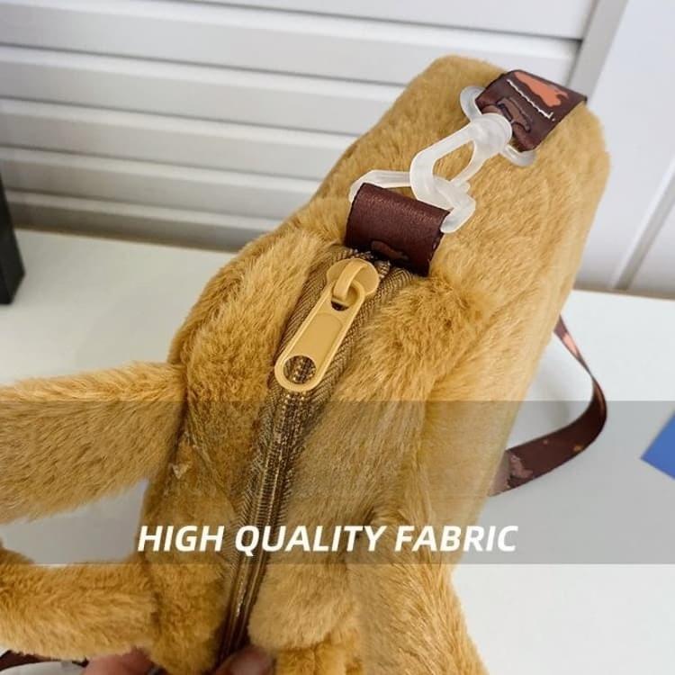 New Plush Cartoon Capybara Bag Portable Shoulder Bag