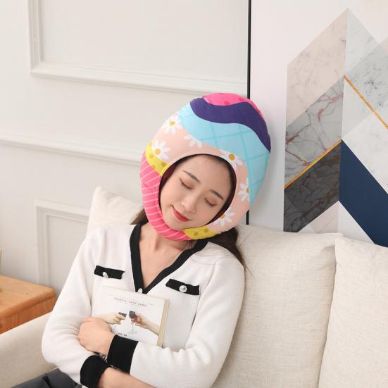 Påsk Huvudbonad Mjuk PP Bomull Härlig Färgglad Ägg Varm Mössa Utklädnad Unisex Tecknad Påskägg Hatt Cosplay Kostym Fotorekvisita