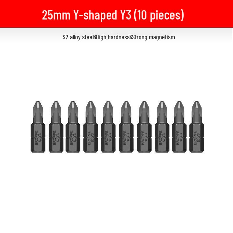 Compact Electric Screwdriver Bit Set: Phillips, Slotted, Torx, Hex, Strong Magnetic Power Drill, S2 Magnetic Bits.