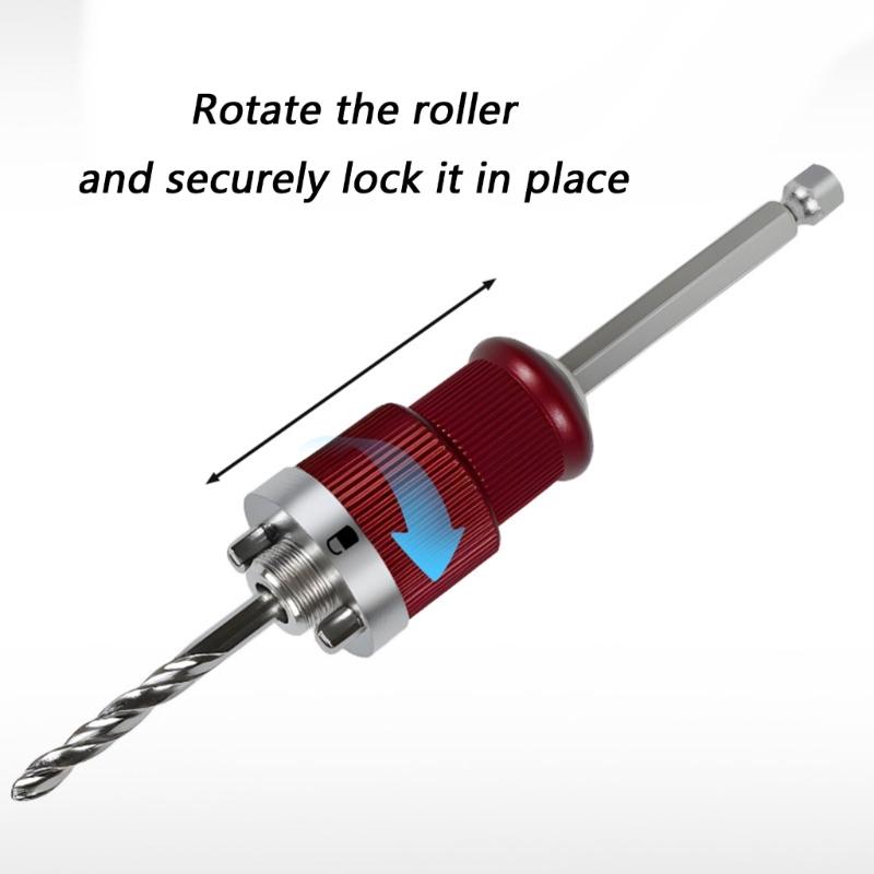 Rapid Ejection Hole Cutter Arbor Adapter With Heavy Duty Metal Construction Suitable For Efficient Drilling Operations