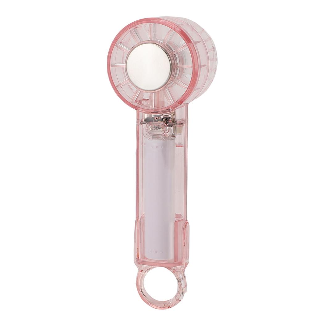 Handheld Cooling Fan High Speed Portable Semiconductor Cooling Fan 3 Wind Speed Quiet with Buckle 55x52x167mm