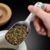 304 Stainless Steel Cake Dessert Spoon Short Handle Square Spoon Mini Cute Tea Spoons Salt Spoon Kitchen Tableware