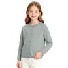 Girls Cardigan Sweater Button Front Knit Top for School Uniform, Toddler Color Warm Fall Winter Outerwear