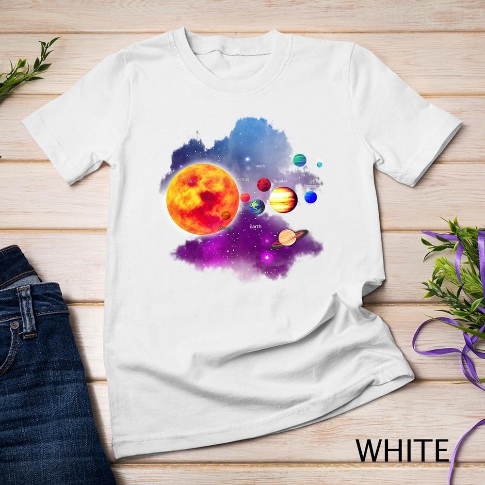 

Solar System Planets for Astronomy and Space Geeks Kids Unisex T-shirt S