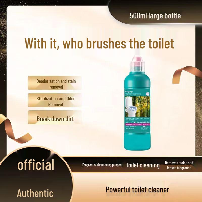 Powerful Wall-Mounted Toilet Bowl Cleaner & Deodorizer - Effective Descaling Bathroom Solution