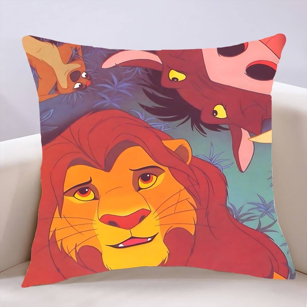 L-Lions-K-Kings Pillow Case Cushion Cover Soft Cute Throw Pillow Case For Car Sofa Pillowcase Polyester With Zipper