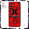 Hot Brand Hurley Phone Case For Samsung Galaxy S26 S25 S24 S23 S22 S21 S20 Plus Ultra Limited Soft Black