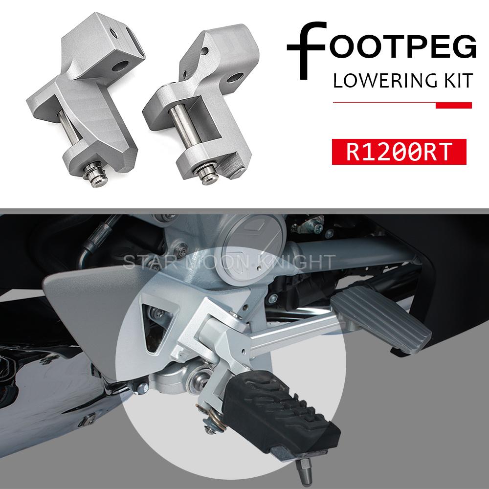 

Для BMW R1200RT R 1200 RT-2009 2012 2013 Аксессуары для мотоциклов Подставка для ног водителя Перемещение подножек наездника Опускание подножки