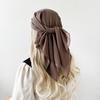Pearl Chiffon Solid Color Scarf Arabic Turban Bali Turban Solid Color Malay Square Scarf Scarf
