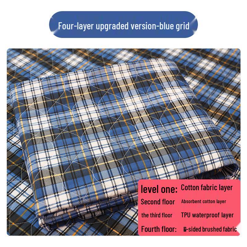 Waterproof, Washable Incontinence & Menstrual Pad - Extra Large, Non-Slip for Elderly or Bedridden Care