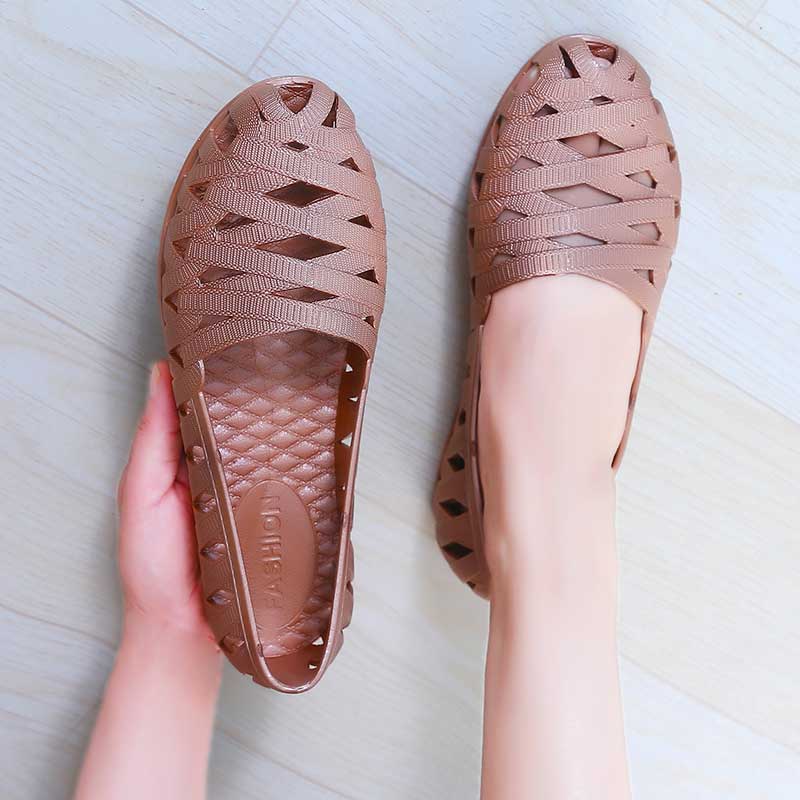 Fashion White Summer Shoes Women Sandals Flops Fashion Rome Slip-On Sandals Soft Womens Closed Toe Sandals Causal Shoes Woman Loafers