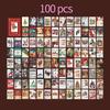 100 pcs Christmas theme Material paper book Mini Decorative Diary Album Scrapbooking accessories Junk Journal Supplies