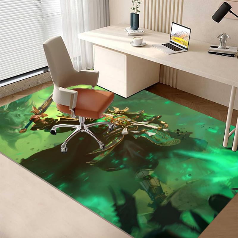 Total War Warhammer Printed Carpet, Rug for Office Chair Living Room Bedroom Kitchen Room Decor Gifts.